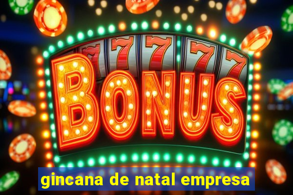 gincana de natal empresa